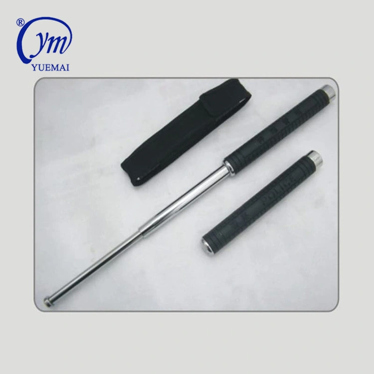 Factory Direct Supply Carbon Steel Black Police Expandable Baton