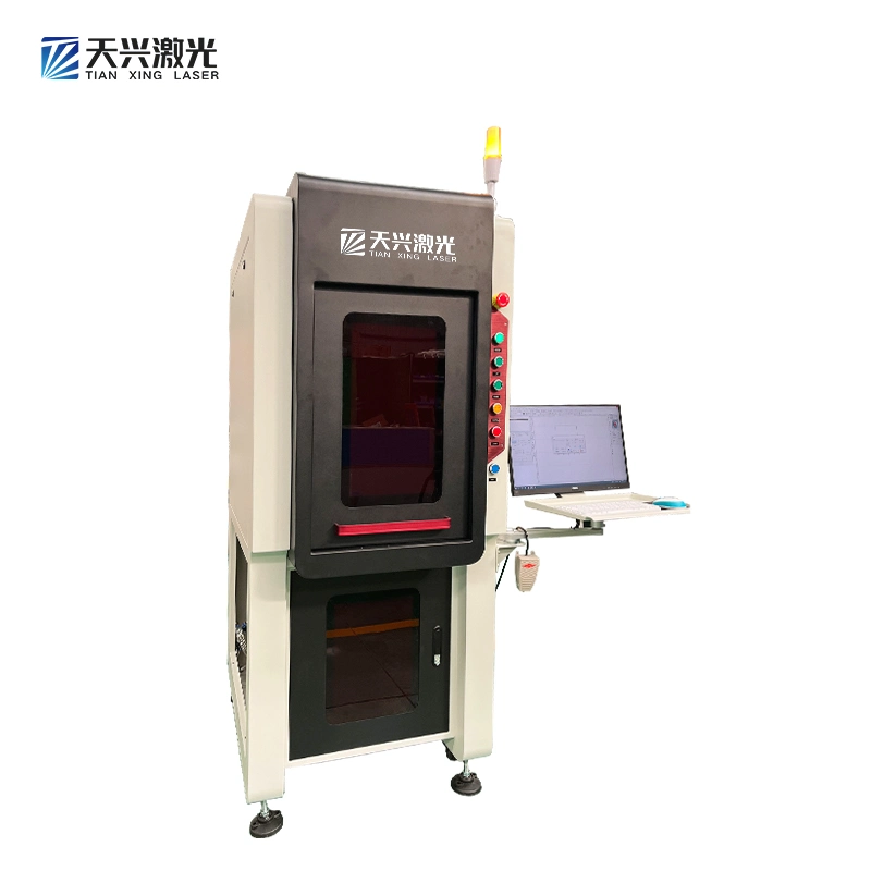 Animal Ear Tag Pet ID Tabletop Metal Engraving Machinery 3W 5W Laser Marking Machine Machine for Glass