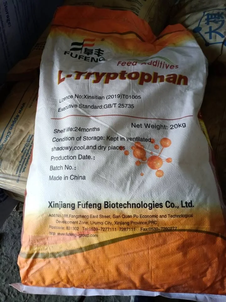 Fufeng L-Tryptophan Powder Feed Grade مع شهادة FAMI-QS