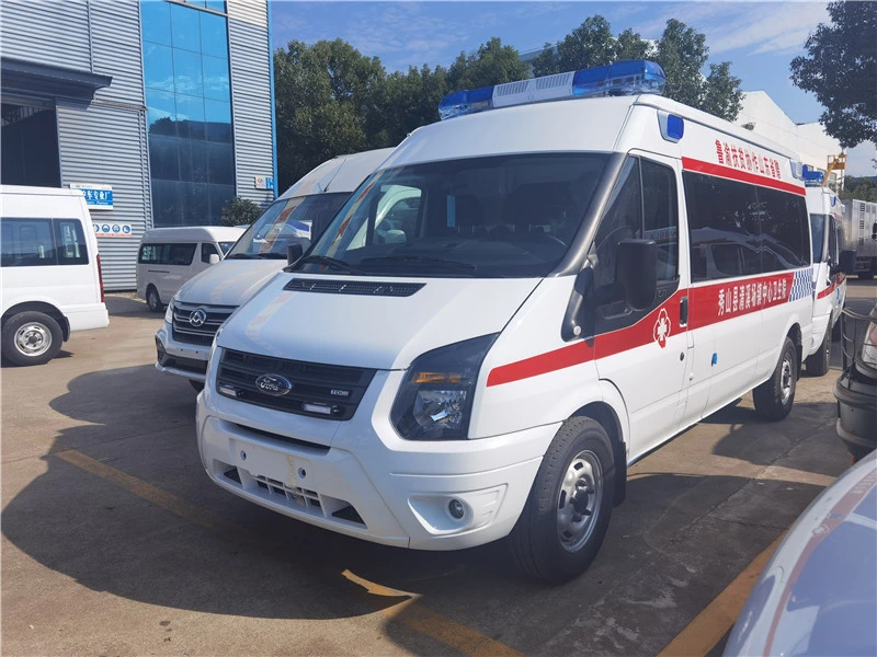 China chasis Ford nueva ambulancia de los precios de venta