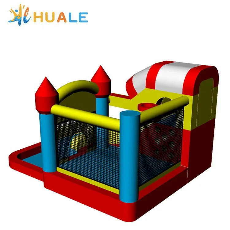 Casa con Ballpit saltarinas Bouncer Casa castillo inflable de la casa de juguete