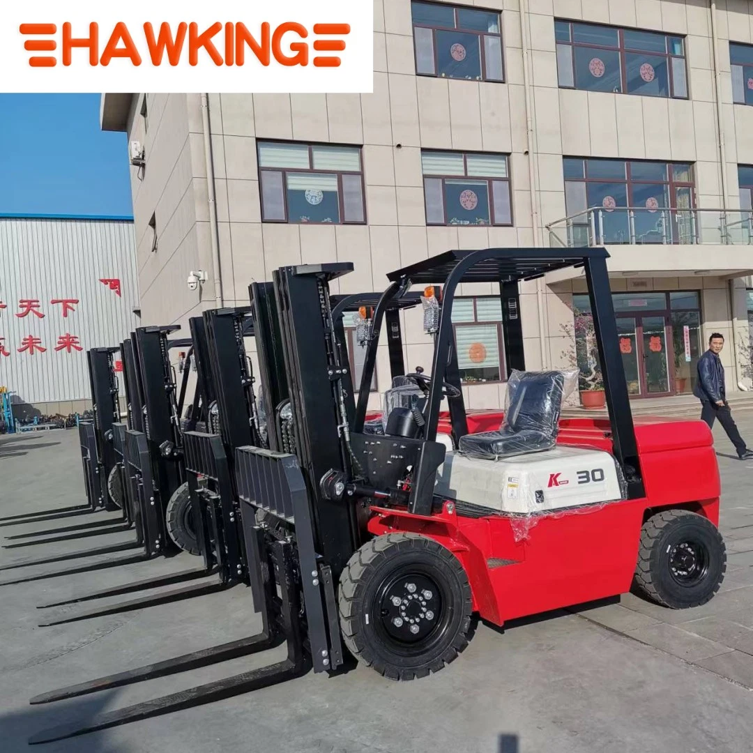 Forklift for Rent Xinchai Engine Air Inflation Tire Fork Sideshift Electric Forklift Truck