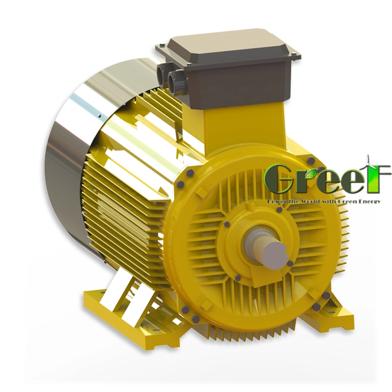 60kw Low Rpm High Efficiency Brushless Electric Permanent Magnet Generator Alternator