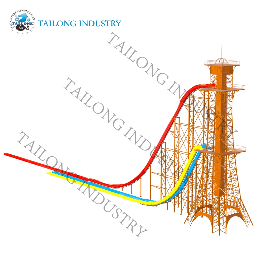 Hurricane Water Slide for Amusement Water Park Water Play Equipment