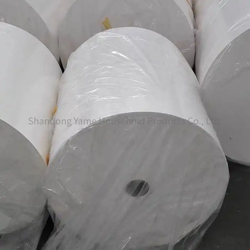 Tissue Paper Jumbo Rolls Toilet Rolls 100% Virgin Original Toilet Paper Custom Soft Bamboo Pulp Raw Material