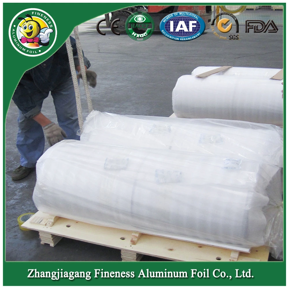 Factory Supply Competitive Price Jumbo Aluminum Foil Roll Food Container Plate Raw Material