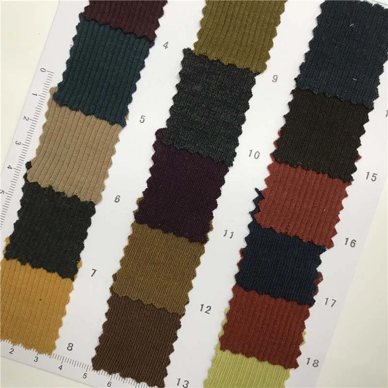 Jinpin Cashmere 34 Colours Supply T-Shirt Set Knitting Garment Fabrics