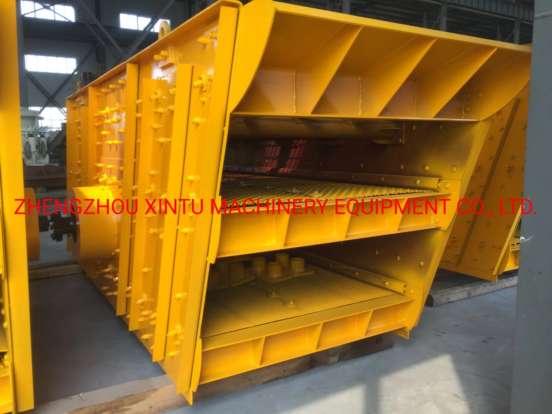 Multi-Layer Aggregate Stone Screening Machine Yk Series Sand Stone China Vibration Screen 2-4 Layers