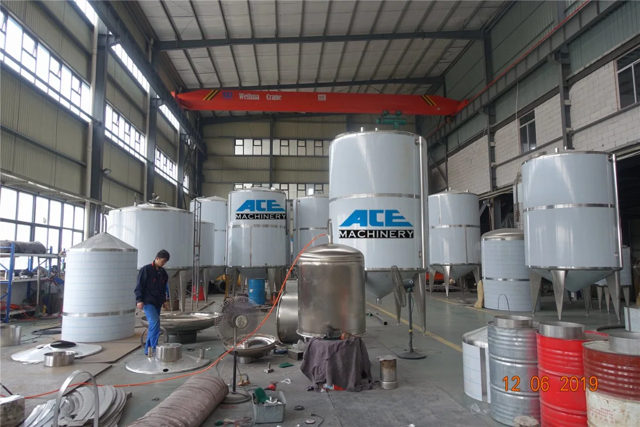 Best Price Stainless Steel Tank Sanitary Jacketed Storage Tank for Honey Milk Oil Chemical Liquid Storage Tank Reactor Stirrer Agitator Mixer Mixing Tank