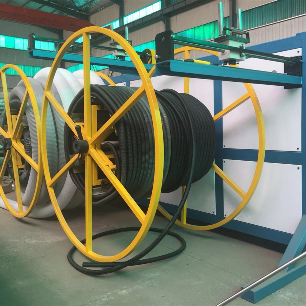 PA Flame Retardant Flexible Plastic Electric Cable Protection Corrugated Pipe Making Machine/Making Plant