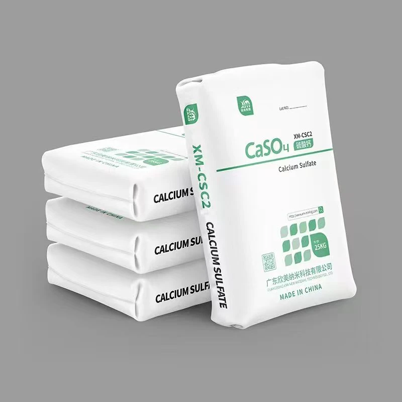 Calciumsulfat wasserlos CaSO4 Pigment für die Anwendung Gummi Kunststoff