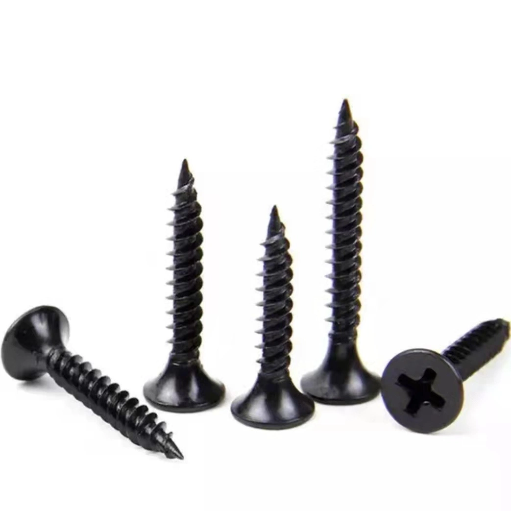 C1022A Bugle Head Grey/Black Phosphated Zinc Plated Drywall Screw/Tornillos