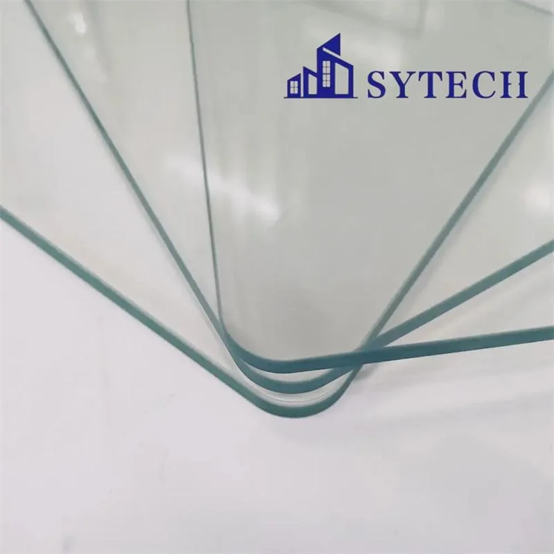 Custom 10 mm Tempered Glass Transparent Ultra Clear Building Industrial Toughened Glass