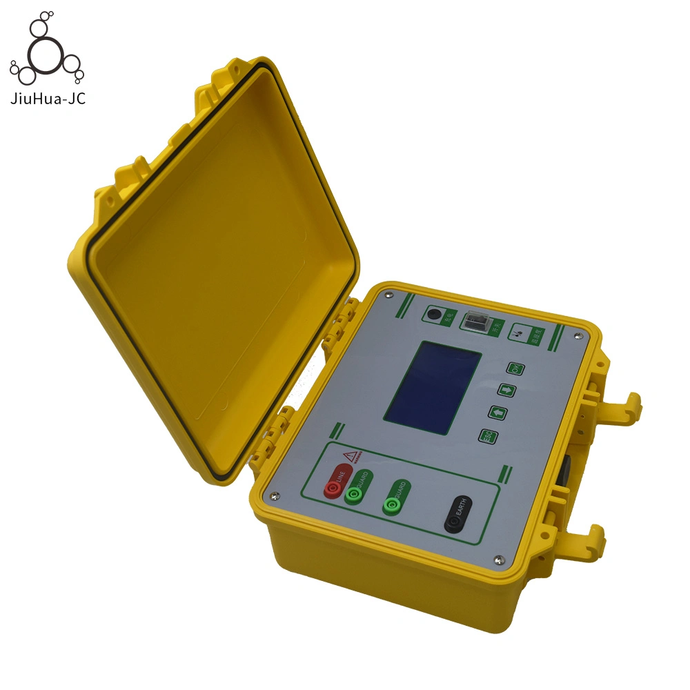 Jh3128 High Voltage Megger LCD Megohmmeter/ 10kv Insulation Resistance Tester