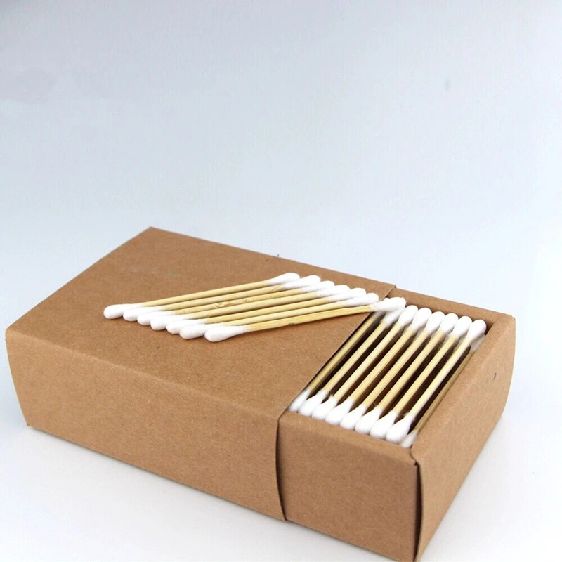 Medical Sterilized Cotton Stick Swabs for Medical Supply