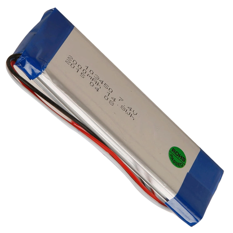 103450 batería de polímero de iones de litio recargable de 3,7V 1800mAh Lipo batería de celular