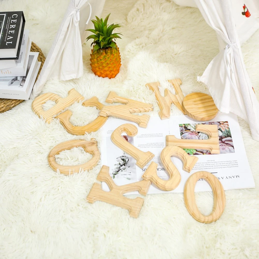 Wholesale/Supplier Custom Handmade Wooden Alphabet Educational Toys