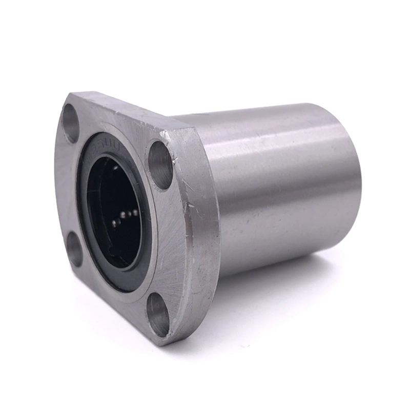 High Precision 12mm Square Flange Linear Motion Bearing Lmf 35uu Lmf40uu Lmf 50uu Lmf 60uu Lmf 80uu Lmf100uu Linear Bearing with Flange Block