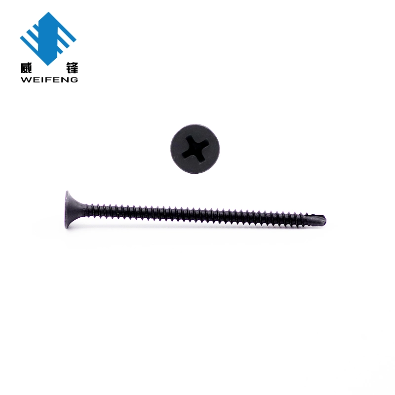 Furniture or Building TUV OEM ODM Diameter M3.5-M5.5 Other Sizes Black Drywall Screw