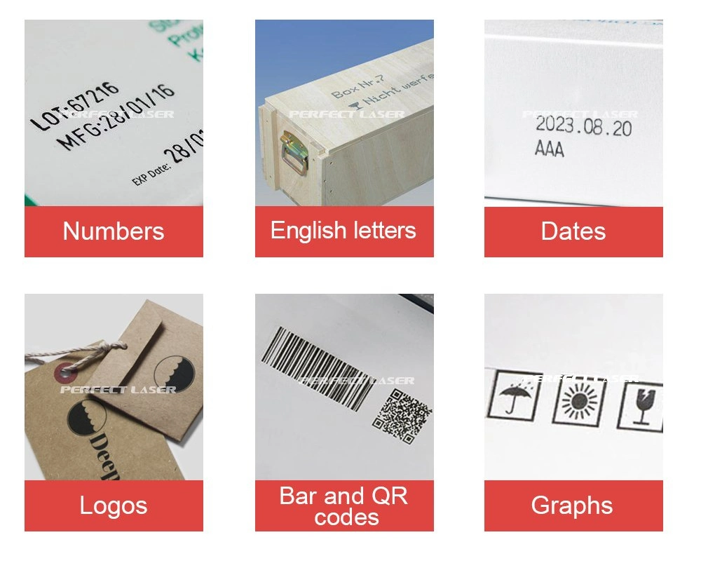 Mini Portable&Handheld Wood Plastic Carton Stone Steel Metal Inkjet Coding Machine