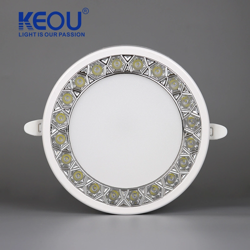 Eclairage intérieur Keou, éclairage encastré à LED ronde, 24 W ÉCLAIRAGE LED