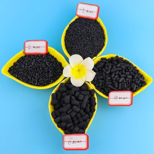 4.0mm Coal Based Extruded Activated Carbon for Sale