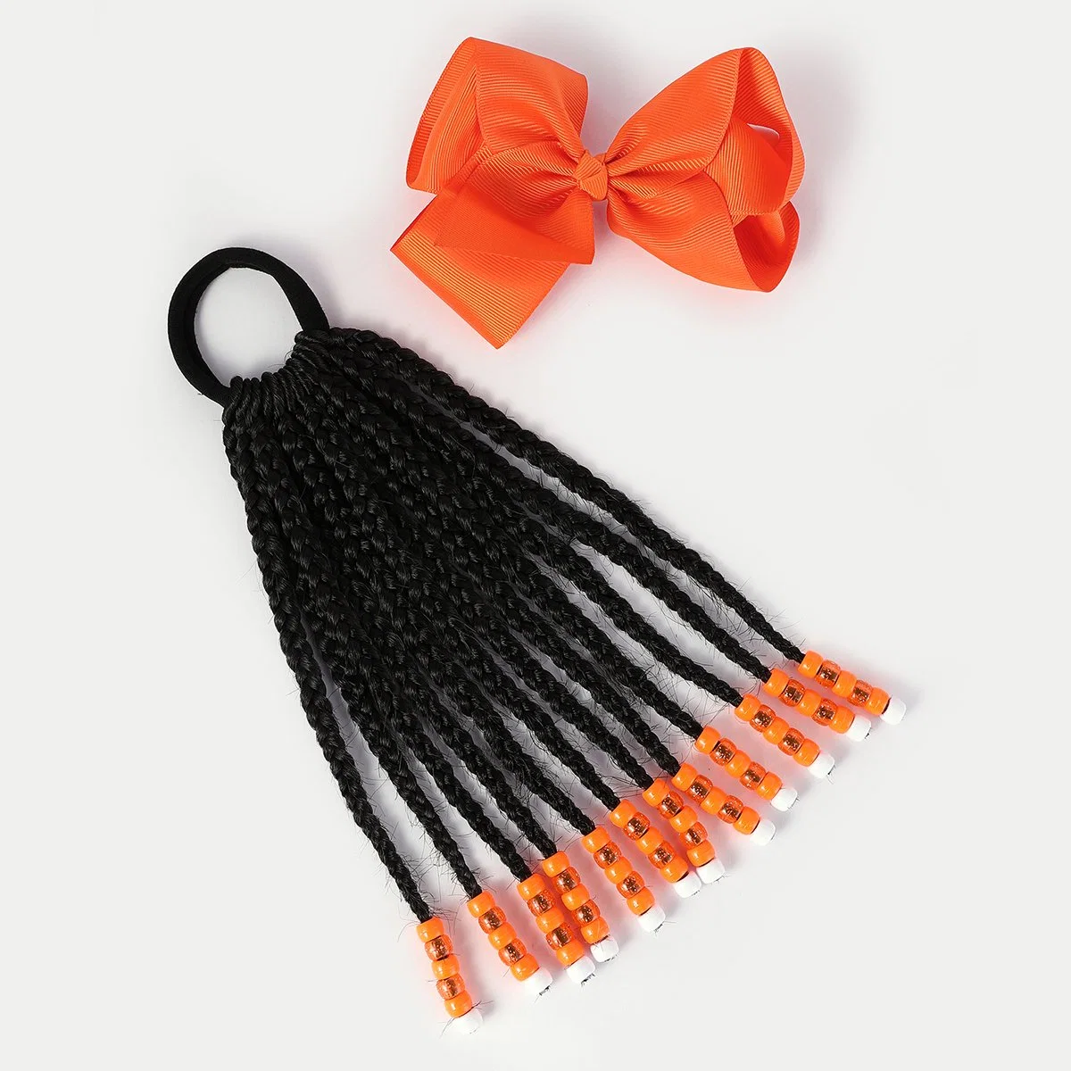 Children's Hair Accessories Chemical Fiber Wig Bow Luminous Children's Hair Accessories