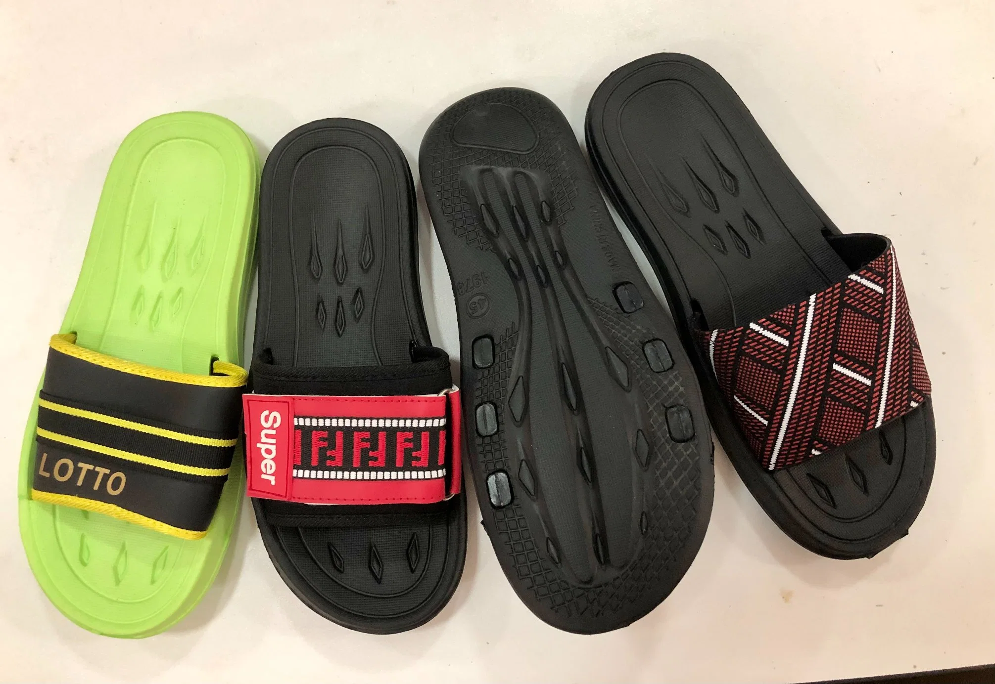 EVA Männer Slipper bunte Schuhe PVC Sohle