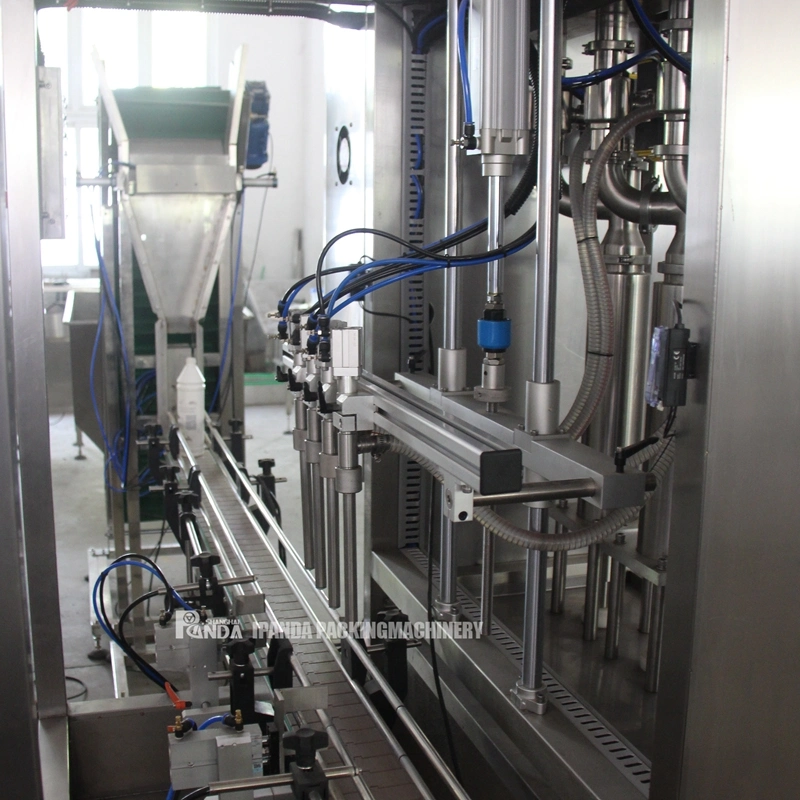 Sanitizer Filling Line Plastic Trigger Sprayer Filler Machine