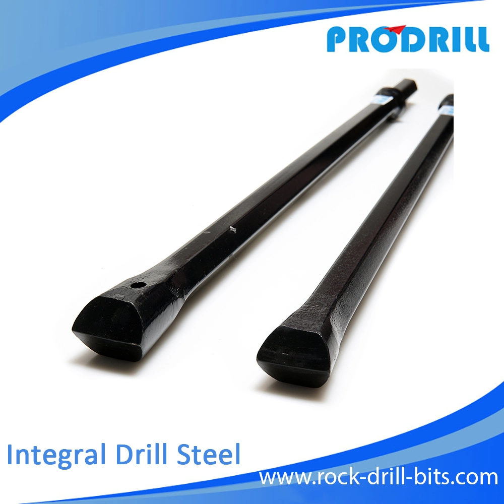 Hex19/22/25 Integral Drill Steel for Small Hole Stone Drilling