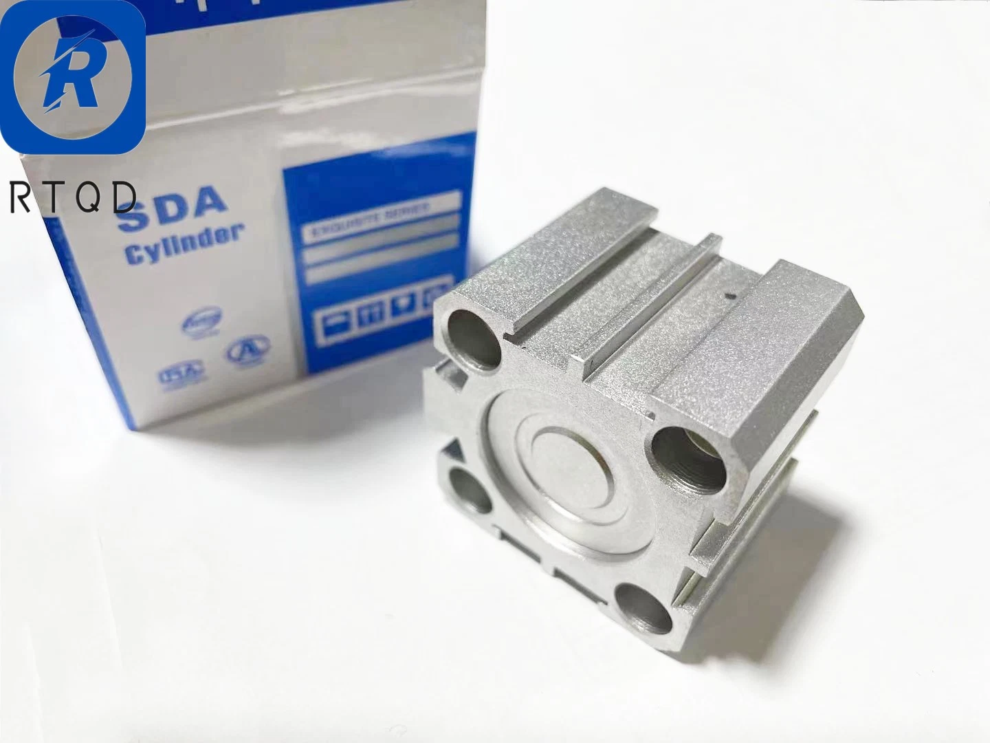 Sda Series Compact Air Cylinder Pneumatic Gas Cylinder Pneumatic Actuators Sda25X10 Hihg-Performance Auto Pars Pneuamtic Component