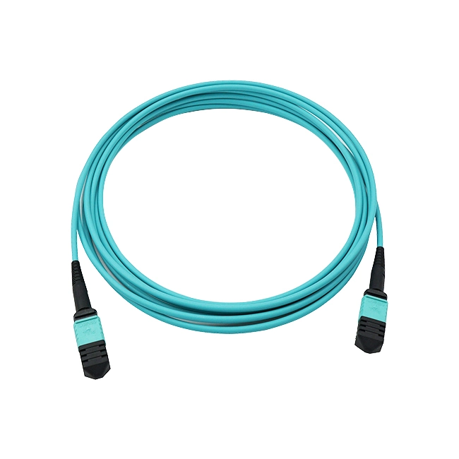 12 Strands Multimode Fiber MPO Cables for Data Center