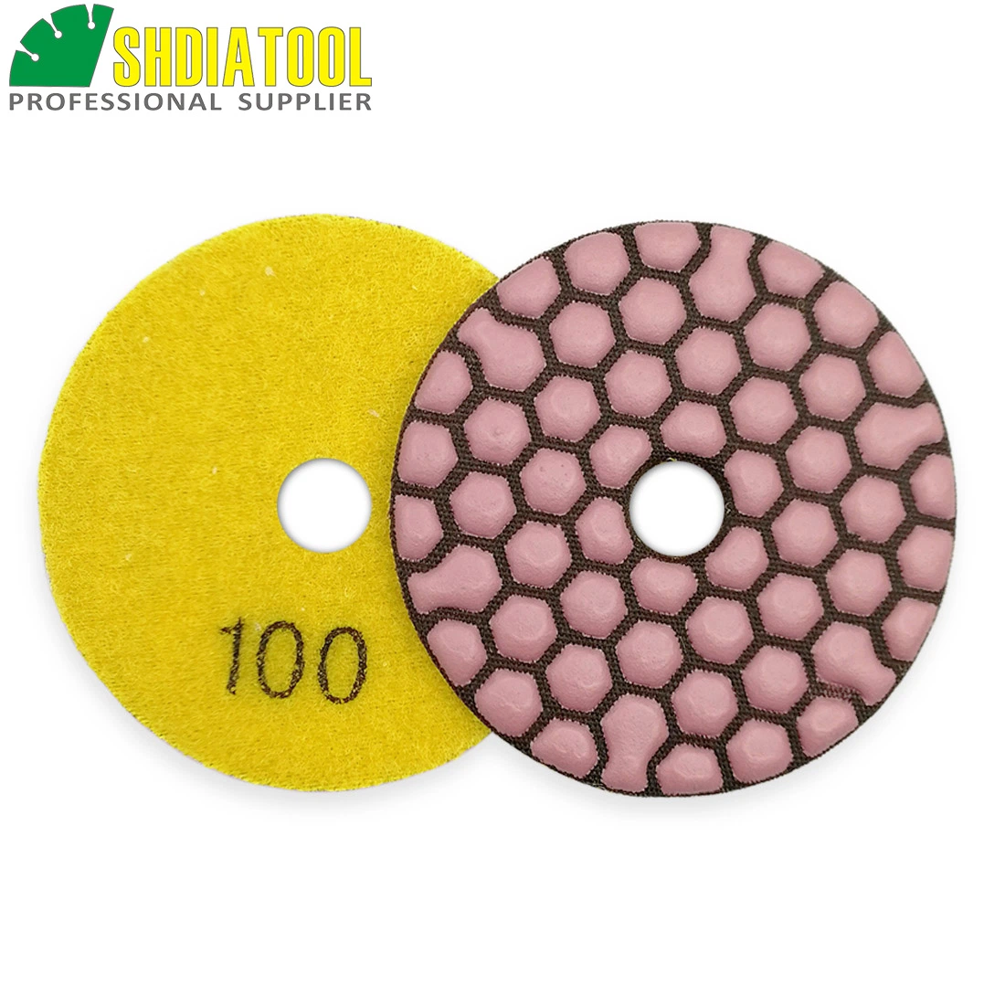 3&prime; &prime; B Flexible Sanding Discs Working Without Water Dry Diamond Polishing Pads