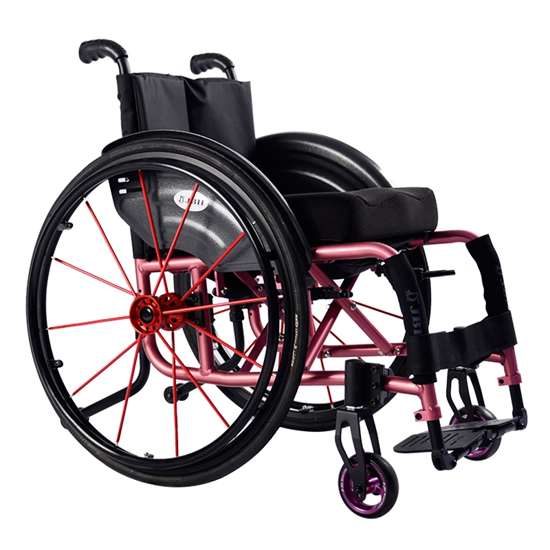 Leisure Sport Aluminum Manual Wheelchair for Disabled