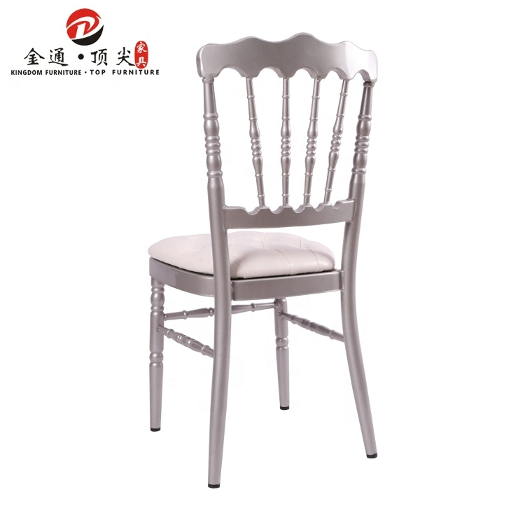 Original Factory Wholesale/Supplier Strong White Stacking Napoleon Chair