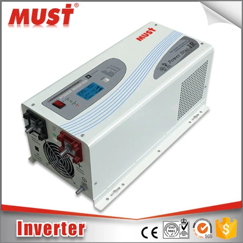 Venta caliente 1000W a 12kw de potencia Transformador de cobre incorporada inversor