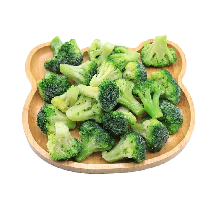 Winter Crop No Worm Factory Price 4-6cm IQF Frozen Broccoli