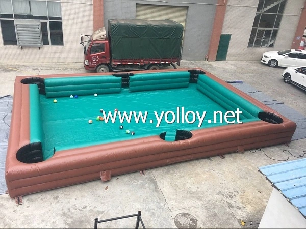 Inflatable Interactive Human Billiards Game for Kids and Adult