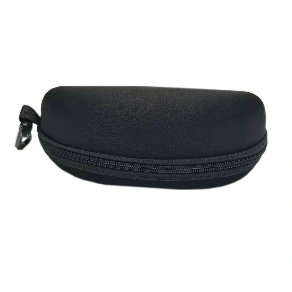 Protective Glasses Case Sunglasses Hard Case Travel Protective Glasses Bag Black Portable Accessories Zipper Box