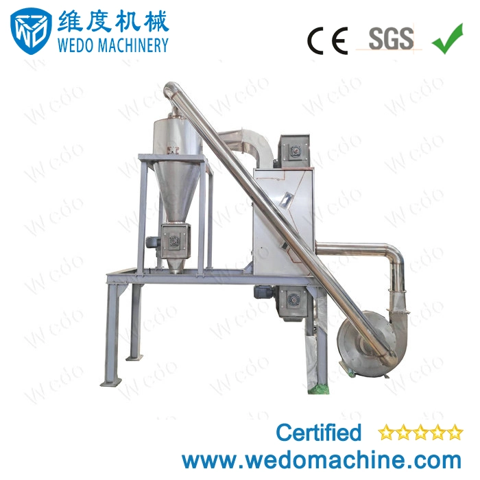 Imporant Performance and Excellent PLC Control Electric Equipment Full Automatic Function Pet Flakes Zig Zag Air Separator