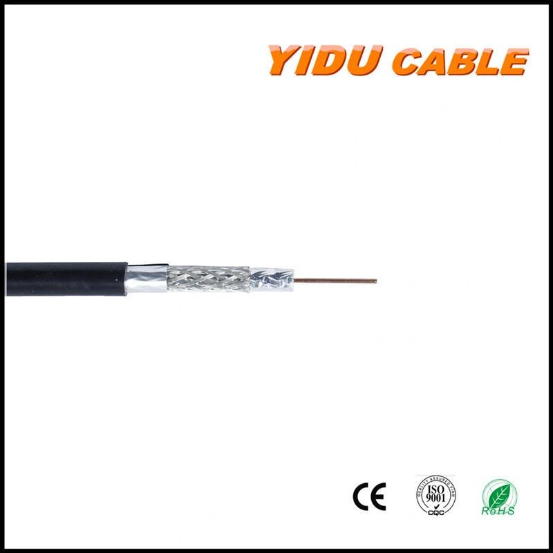 3c2V Cable coaxial de antena de TV para CCTV 9.5 PAL Gato macho a macho para cable satélite