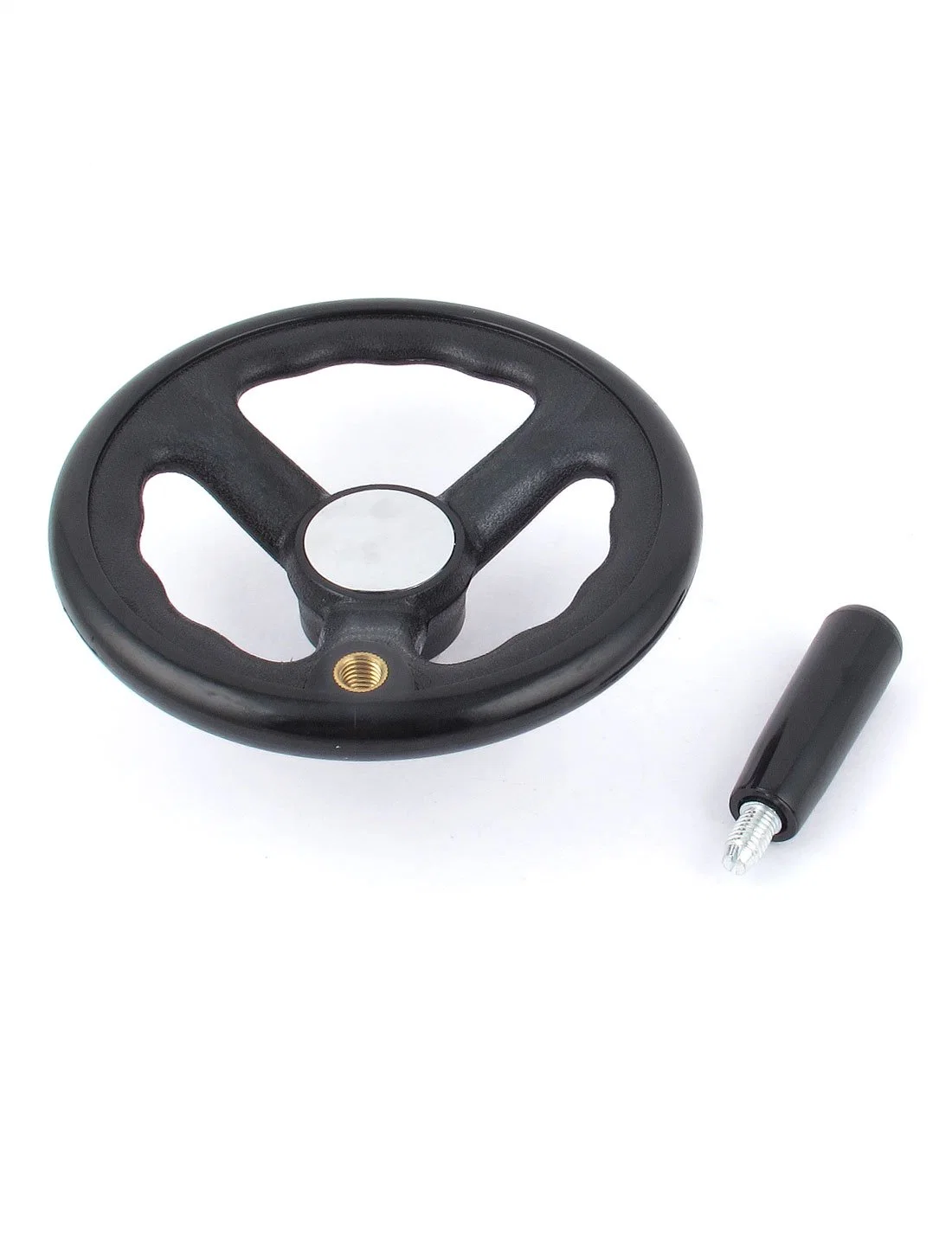 Highly Quality Black Nylon Spoked Handwheel for Printing Machine with SGS