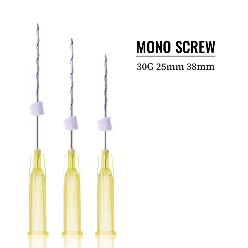 Magical Korea Mono Pdo Thread Face Lift /Wrinkle Remover Facial Threading Pdo Screw Sharp Needle