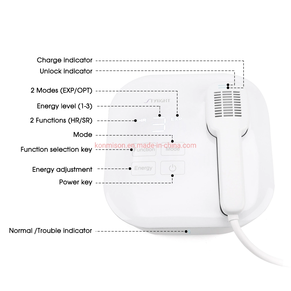 Home Use IPL Skin Rejuvenation Laser Hair Removal Machine