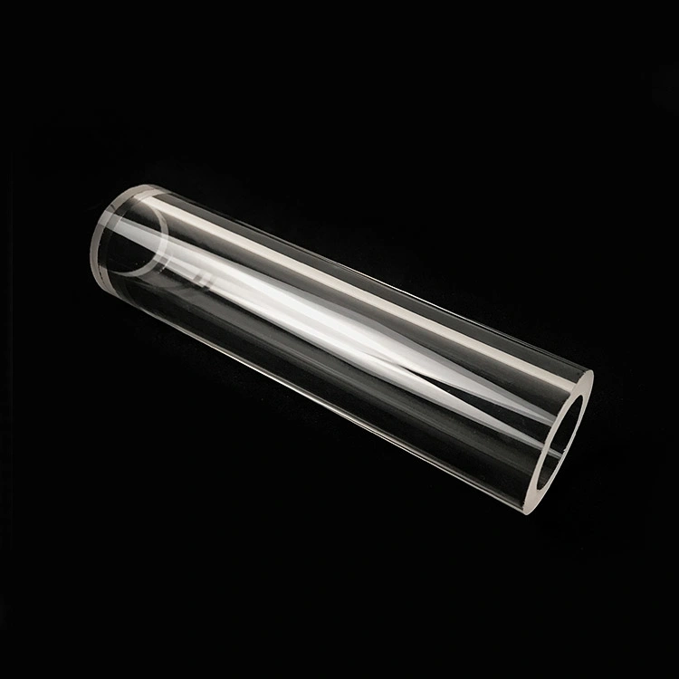 Factory Customized Quartz Glass Tube Transparent Heat Resistant Glass Tube