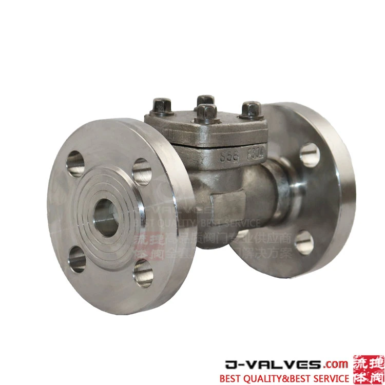 Carbon Steel Stainless Steel Gg25 F304 Forged Steel Swing Check Valve Non Return Valve