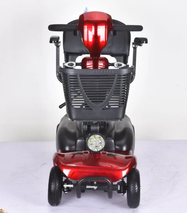 Comfortable Elderly off Road Folding Handicap Electric 4 Wheels Mobility Scooter