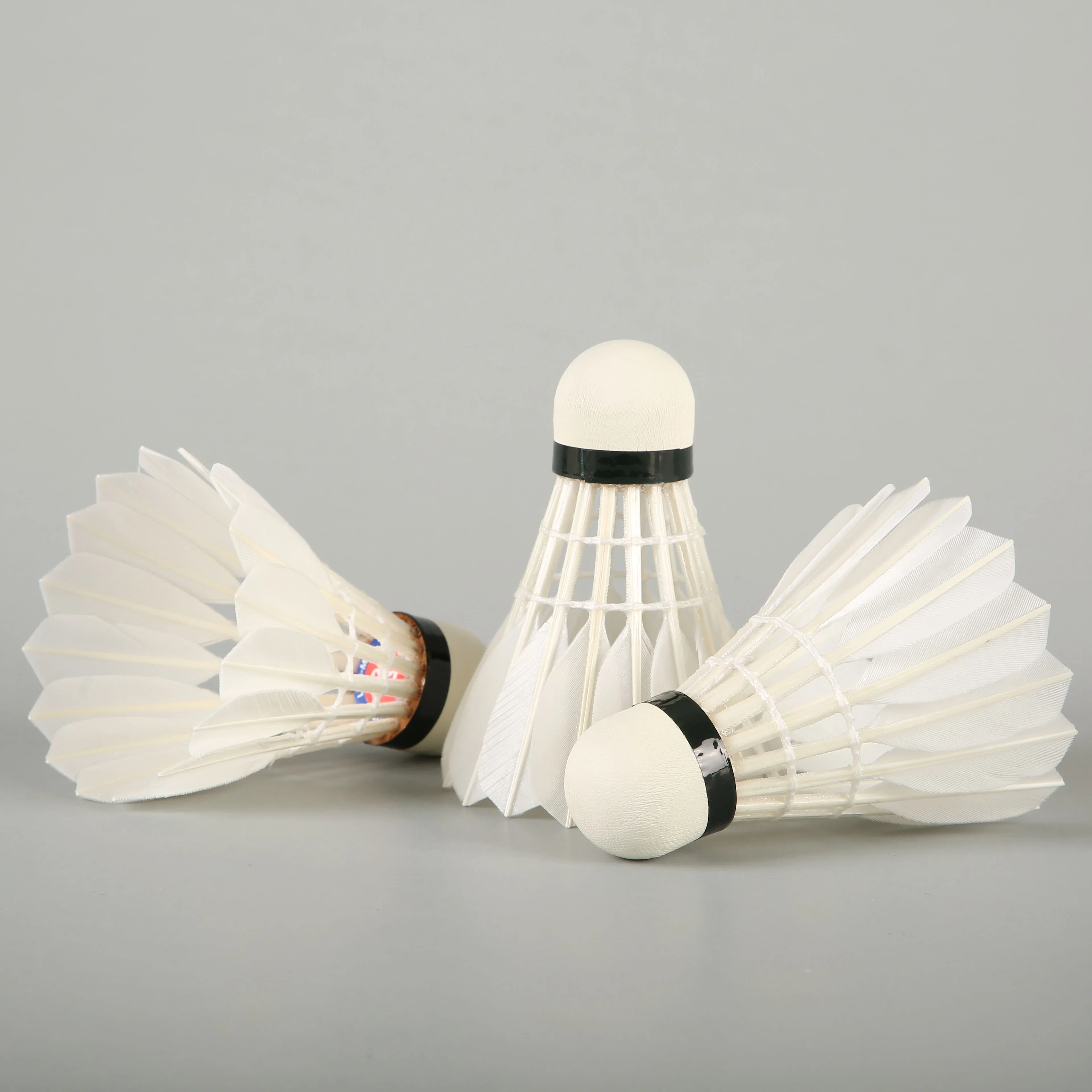 China fábrica de suministro Precio Mayorista/Proveedor ganso plumas Badminton shuttlecock