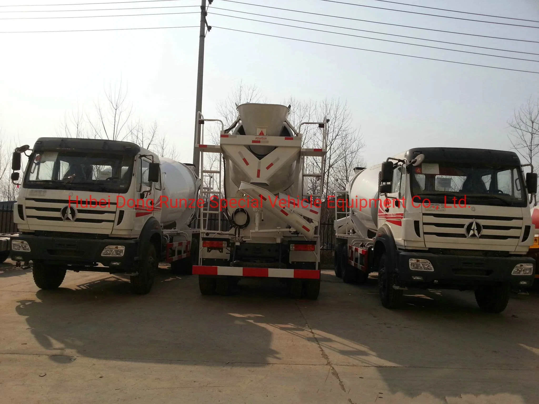 2534 / 2634 Ng80 Beiben Concrete Mixer Truck (with 8m3-12m3 Mixer Drum Right Hand Drive or left hand drive)