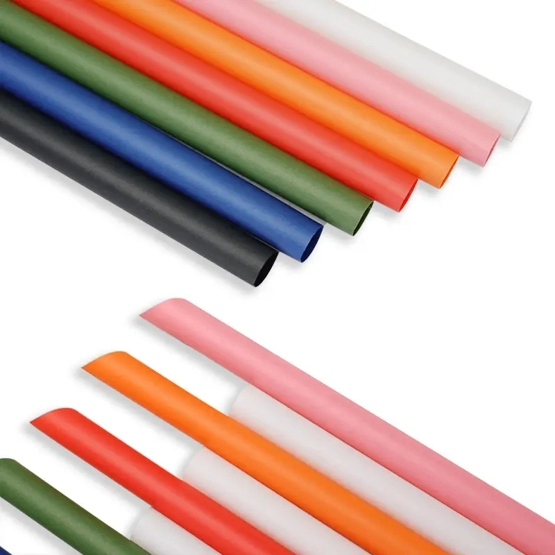 Biodegradable Colorful PLA Straight Straws OEM ODM Aviliable